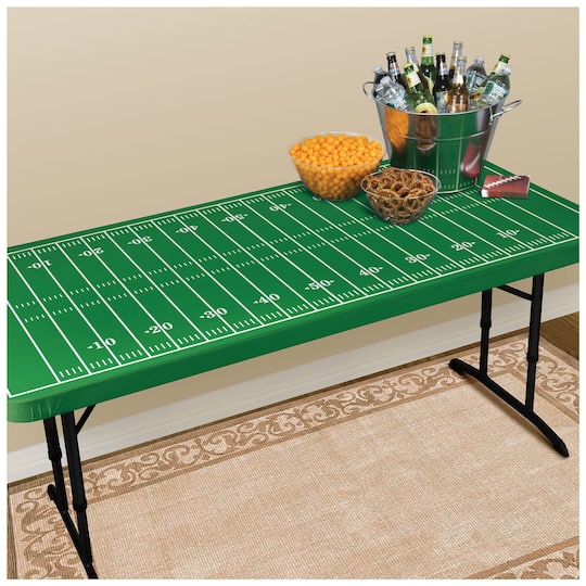 79&#x22; Football Field Fitted Table Cover